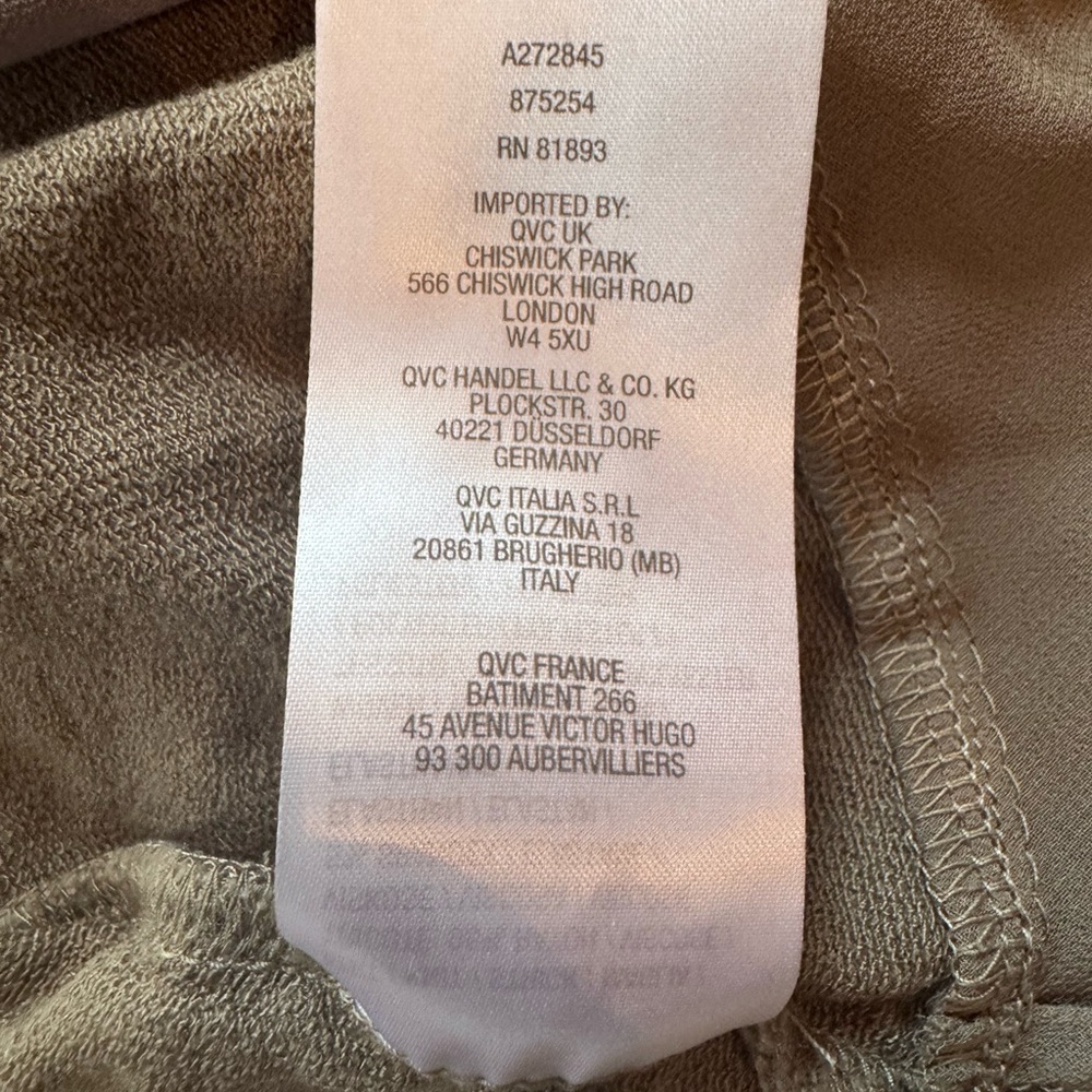 LOGO Lounge by Lori Goldstein Chiffon Cascade Cardigan with Tie Detail 3X - Picture 14 of 16